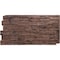 Ekena Millwork 48 5/8"W x 24 3/4"H x 1 1/4"D Cascade Stacked Stone, StoneWall Faux Stone Siding Panel, Canyon Brown PNU24X48CACB - alternate 1
